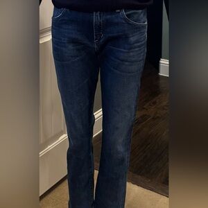 Citizens of Humanity Slim Straight Jeans Blue Denim Women’s Size 28